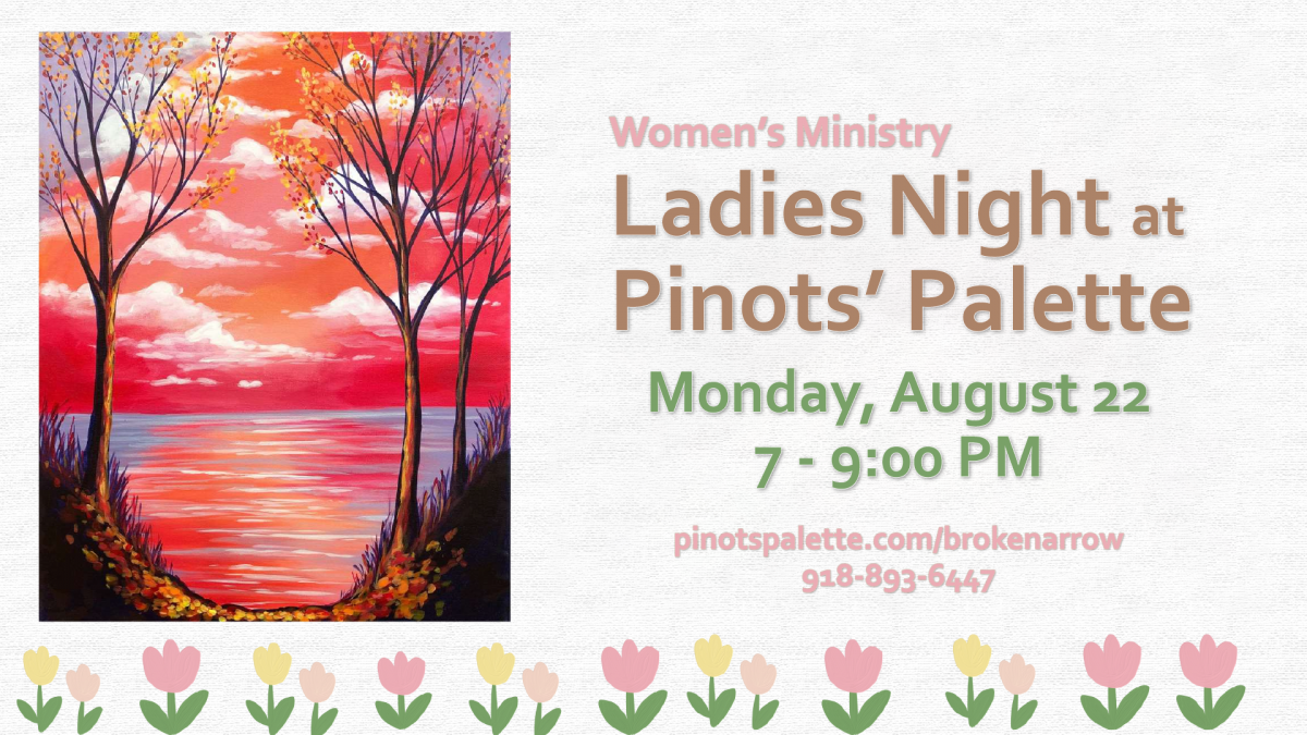 Women’s Ministry at Pinot’s Palette